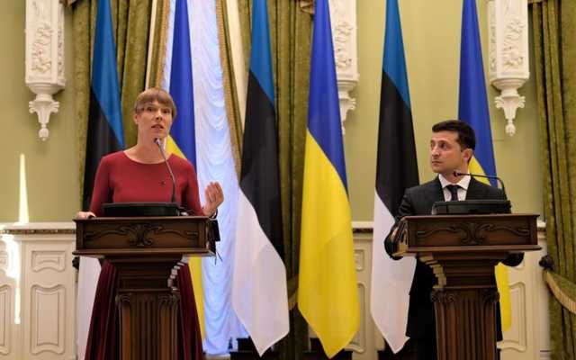 Зеленский с пятью министрами едет в Эстонию