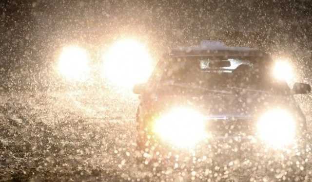 В Киеве коллапс на дорогах из-за погодного апокалипсиса