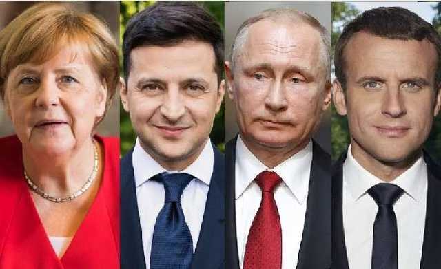 Зеленский, Путин, Меркель и Макрон дают пресс-конференцию: онлайн-трансляция