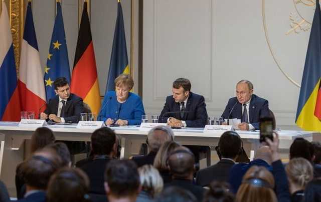 Перевод совместной декларации лидеров нормандской четверки после встречи в Париже