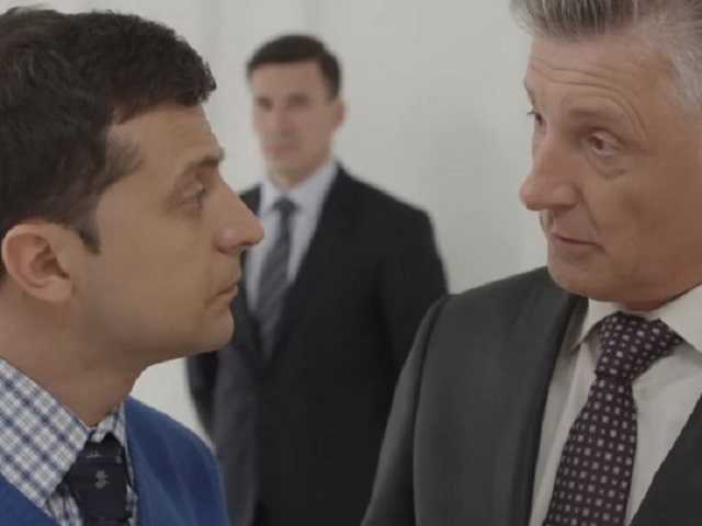Первую серию "Слуги народа" показали на ТНТ, но вырезали оттуда шутку про Путина