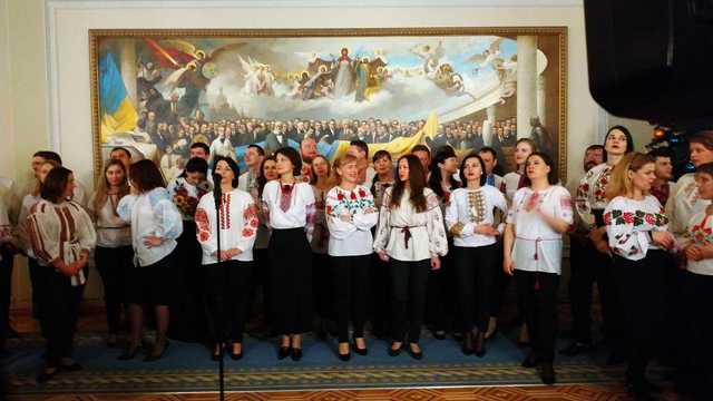 У Верховну Раду завітали щедрувальники