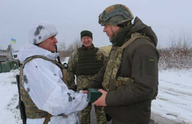 На Луганщині міністр Загороднюк привітав українських захисників