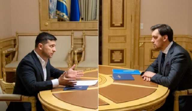 "Новая серия "Слуги народа": сеть взорвали пародии на тет-а-тет Зеленского и Гончарука