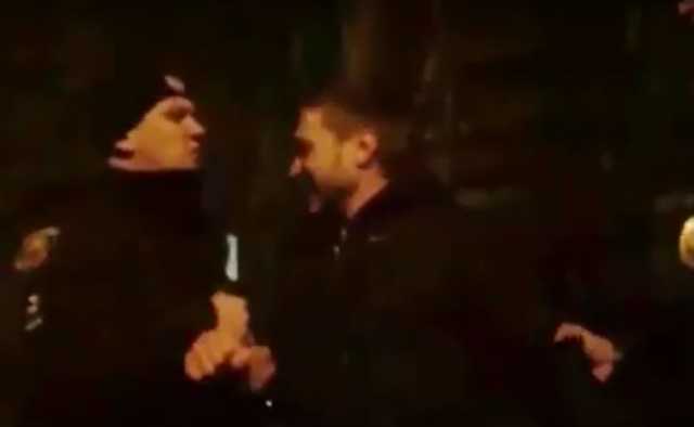 Запорожские копы среди ночи набросились на мужчину с ребенком: видео