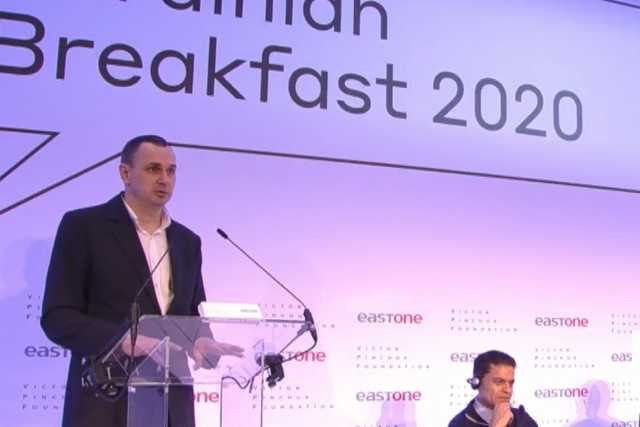 "Путин не победит": Сенцов выступил с мощной речью в Давосе