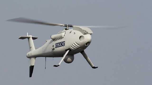 Наемники РФ ведут воздушную разведку для прикрытия используя беспилотники СММ ОБСЕ