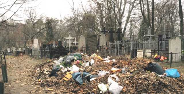 "Как в фильме ужасов!" Что происходит на кладбищах Киева. Видео с дрона