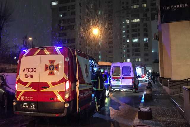 В центре Киева в элитном ЖК горела шестикомнатная квартира