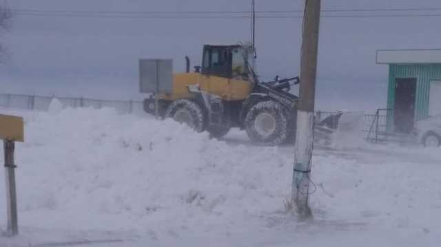Украинскую границу с Молдавией замело снегом. Закрыты несколько КПП