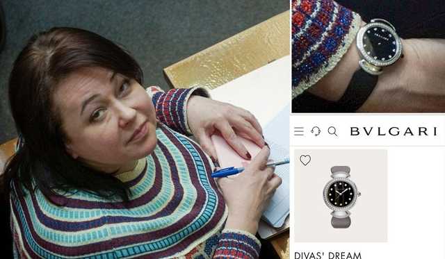 Слуга народа пришла в Раду в часах за 700 тысяч