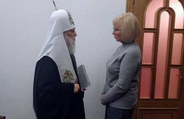 Філарет прийшов до Денисової скаржитися на ліквідацію УПЦ КП