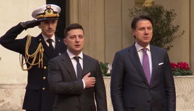 Зеленський у Римі попросив закрити офіси “ДНР” і “ЛНР”