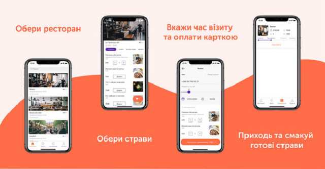 В Украине запустили сервис предзаказа блюд в ресторанах