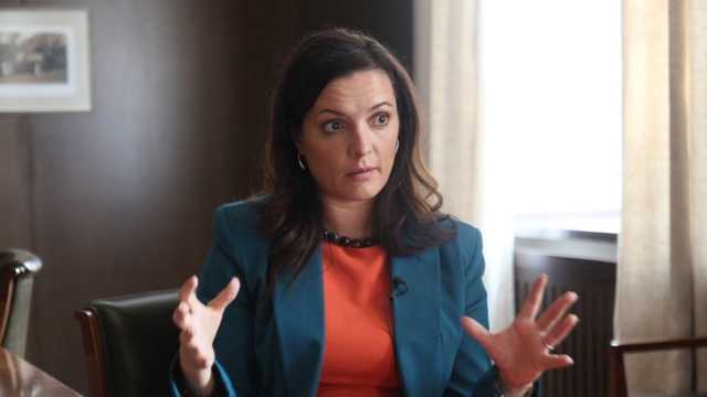 Скалецька показала, чим харчується в обсервації у Нових Санжарах