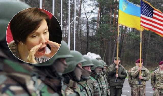 Бондаренко устроила истерику из-за "секретной" базы США в Украине