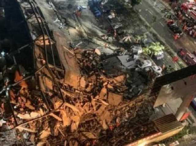 Обрушение отеля в Китае: число погибших растет