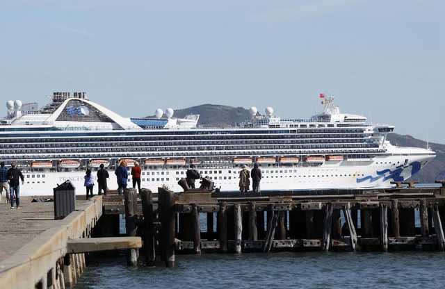 Украинцев с лайнера Grand Princess отправили на карантин из-за коронавируса
