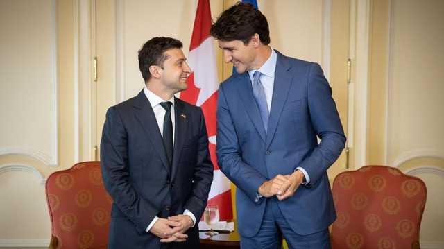 Зеленські побажали Трюдо швидкого подолання коронавірусу