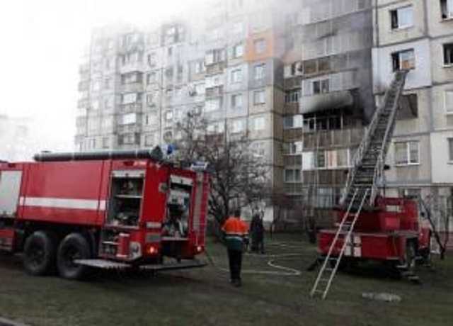 На Полтавщине горела квартира в многоэтажке: эвакуированы 11 человек