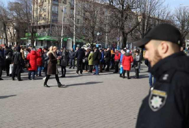 В Запорожье взбунтовались из-за запрета торговли во время карантина