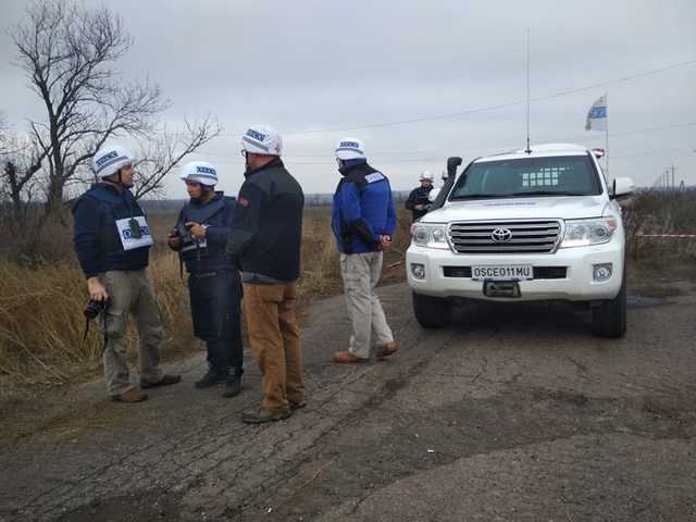 Террористы обстреляли из гранатометов участок разведения сил на участке Богдановка-Петровское