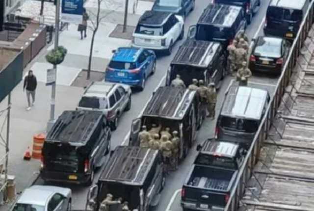 В Нью-Йорк из-за коронавируса Трамп ввел армию