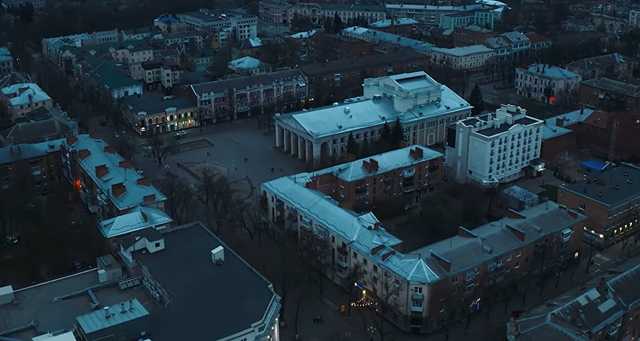 Скучно и тоскливо: как выглядит Полтава на карантине с высоты птичьего полета