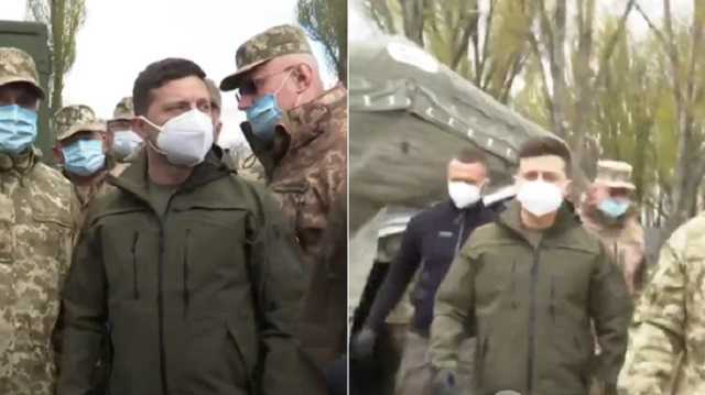 Поездка Зеленского в палаточный городок озадачила сеть