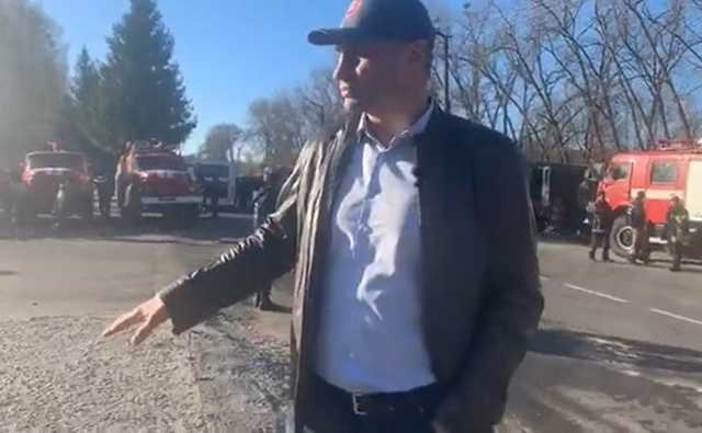 Задымление в Киеве: Кличко поехал в Чернобыльскую зону и успокоил киевлян