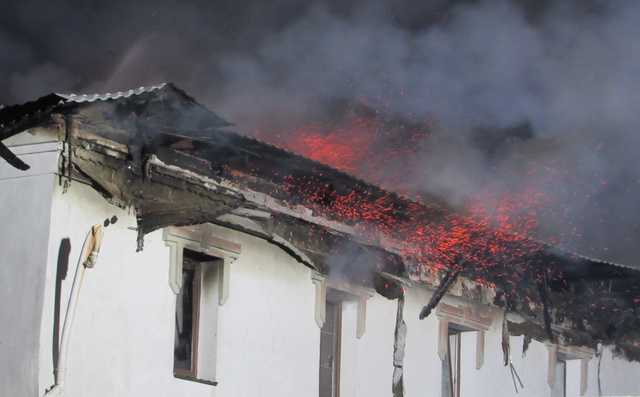 Под Сумами горел Гамалеевский монастырь