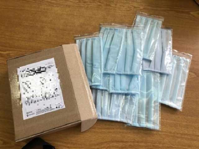 Из Украины пытались вывезти за границу крупную партию защитных масок