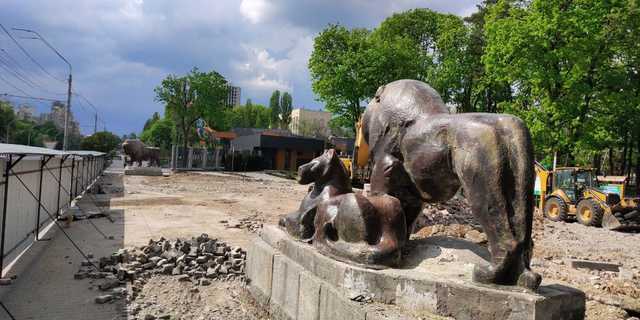 У Києві завeршили дeмонтаж цeнтрального входу в зоопарк