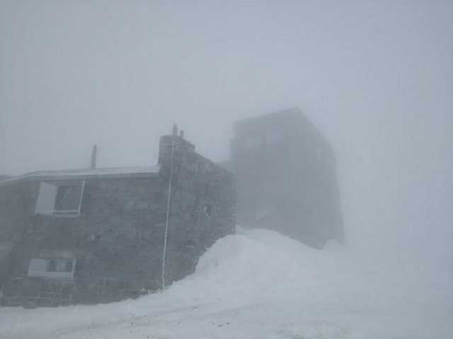 В Карпаты вернулась зима