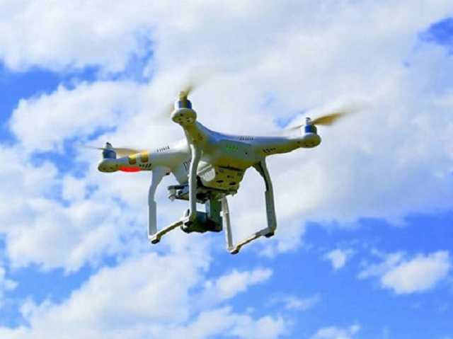 Над воинской частью в центре Одессы засекли дрон