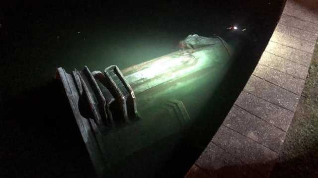 В США на акциях протеста снесли и утопили в озере памятник Колумбу