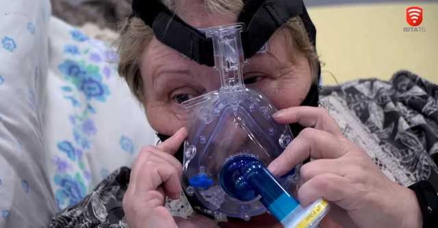 Появилось видео о тяжелых больных коронавирусом в реанимации Винницы