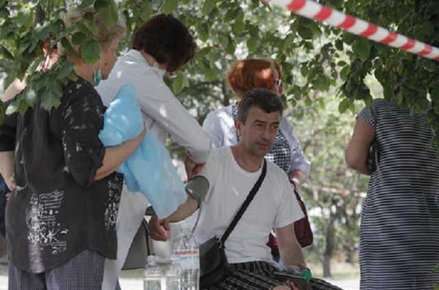 Взрыв дома в Киеве. На месте работает шесть психологов