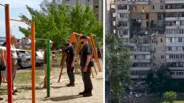 Взрыв на Позняках: владельцы закрытых квартир заявили полиции о проникновении в их жилье