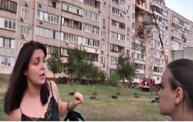 Взрыв в Киеве на Позняках: жительница показала, как выбегала из разрушенного здания