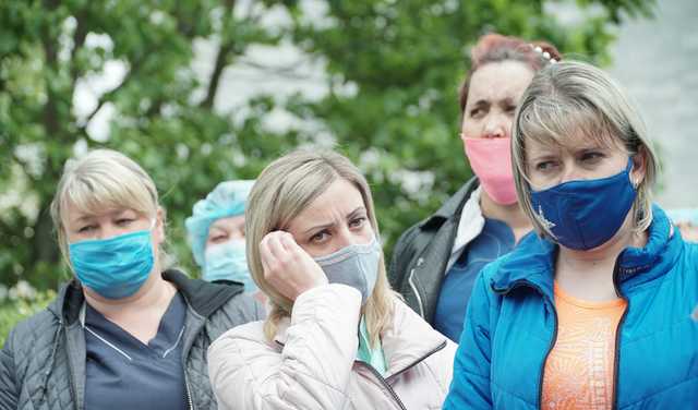 В Киеве медики устроили серьезный бунт под стенами мэрии