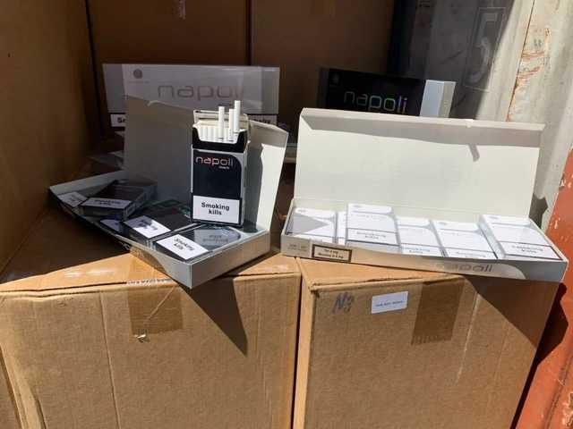 На Одесщине предупредили попытку незаконной перевозки сигарет на сумму почти 15 млн грн