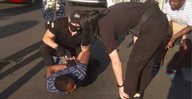 ДТП с пьяными темнокожими мужчинами под Киевом: украинские патрульные рискнули задержать нарушителей