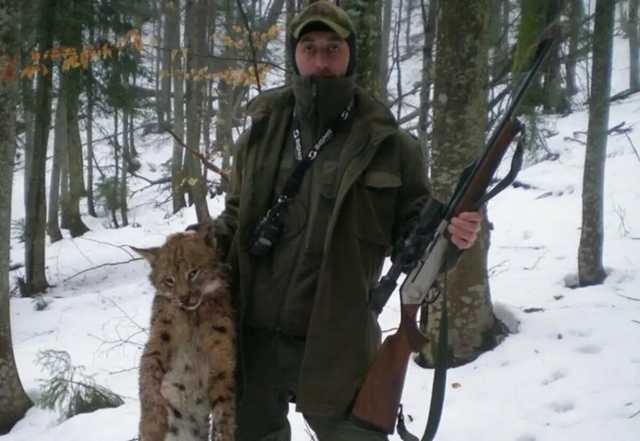 Депутат хвастался трупом рыси, теперь претендует на должность в лесхозе