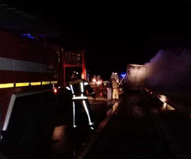 В России в автобусе с 39 украинцами случился пожар