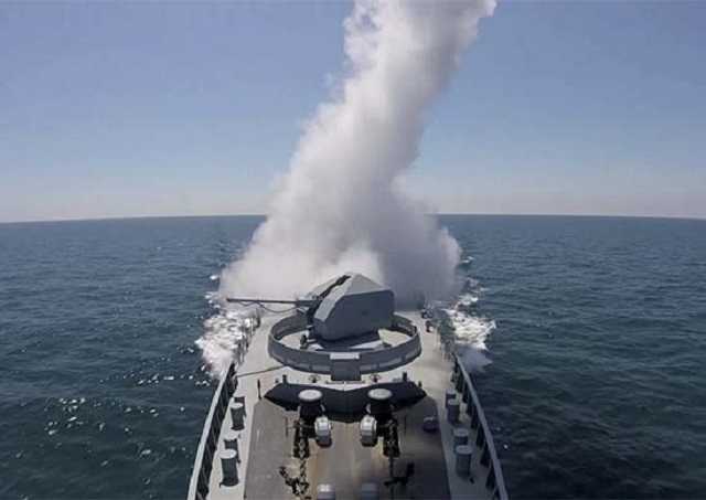Оккупанты провели у берегов Крыма артиллерийские стрельбы