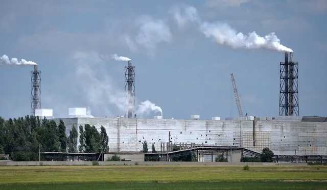 В Крыму на заводе произошел выброс токсичного вещества