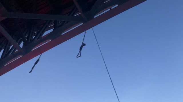 Радикалы из Centuria разместили в центре Киева висельные петли "для ваты"