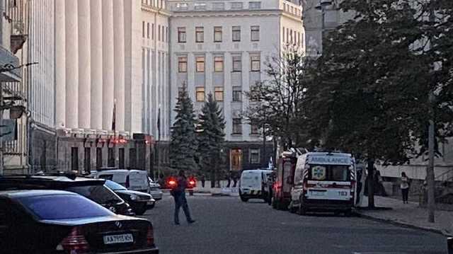 Хотел устроить перформанс: гранату под Офис Зеленскому принес фермер из Николаевской области