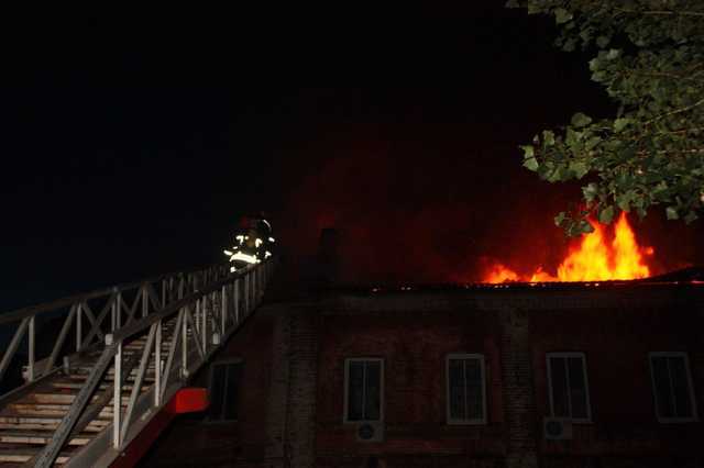 В Кропивницком горело бюро судмедэкспертизы